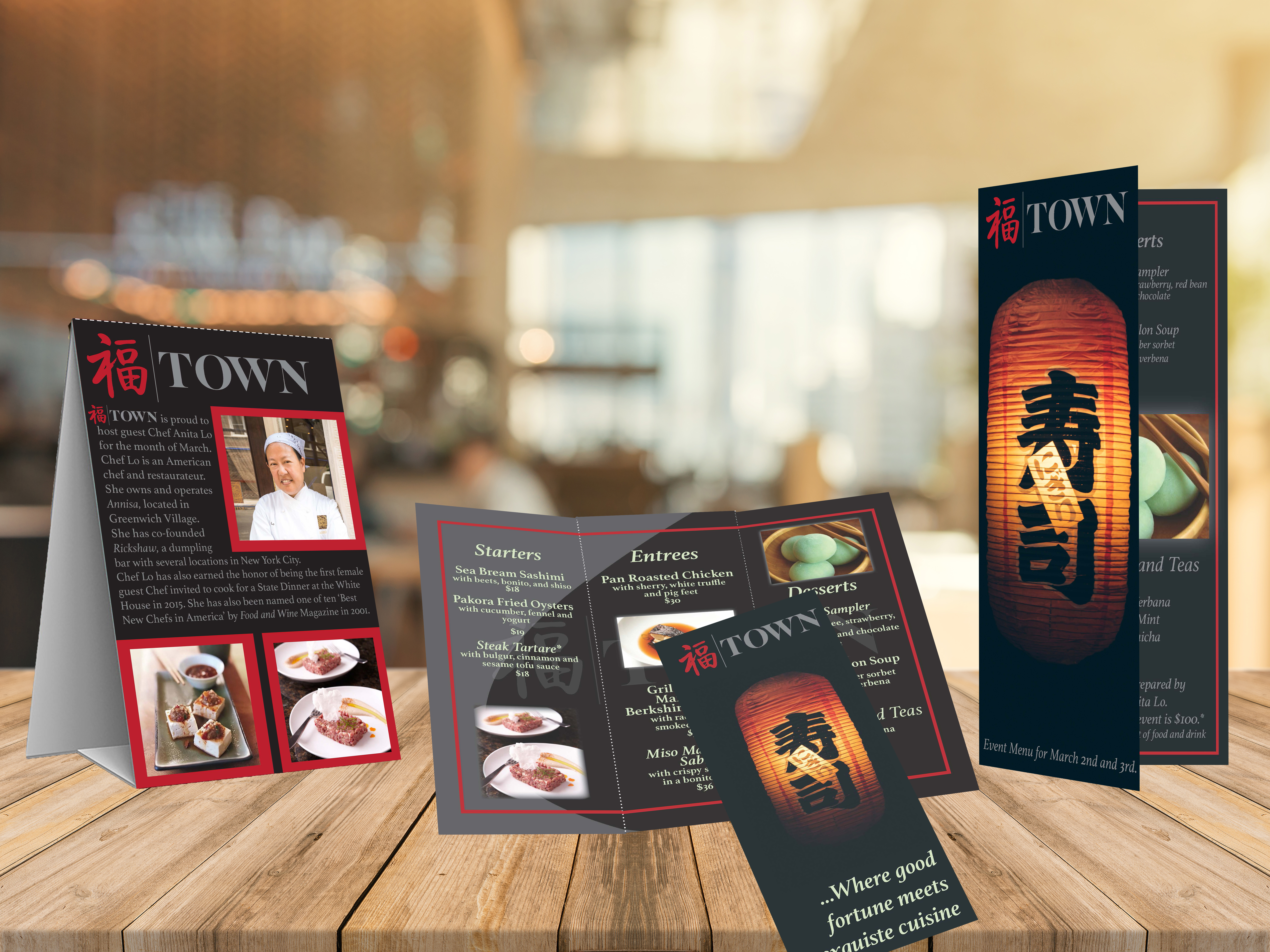 TOWN Promotional Material